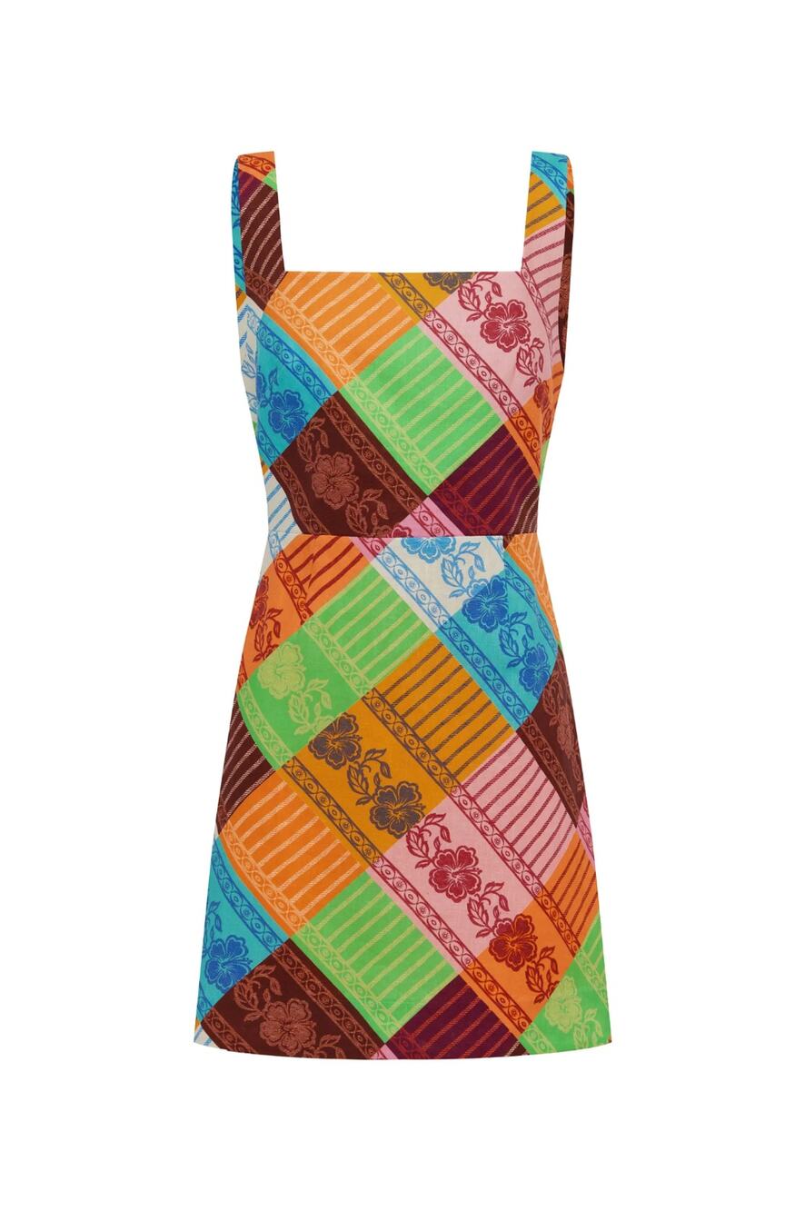 Alemais kaleidoscope mini dress
